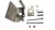 Diff Lock Vacuum / actuator Unit Bracket for VW Bus/Vanagon (Front/Rear) 094-301-142SS / 301 094 142 C.jpg